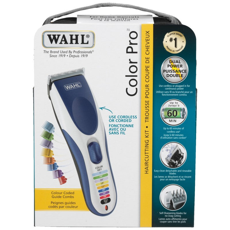 Color Pro Cabello Clipper Set - Blue Wahl