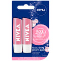 Bálsamo Labial Pearly Shine con Color 2 x 4,8 g Nivea