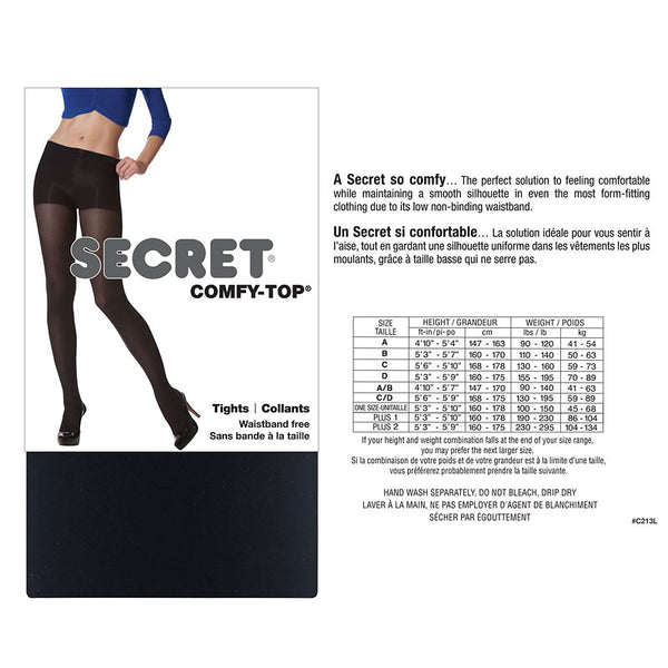 Pantimedias sin Pretina Secret
