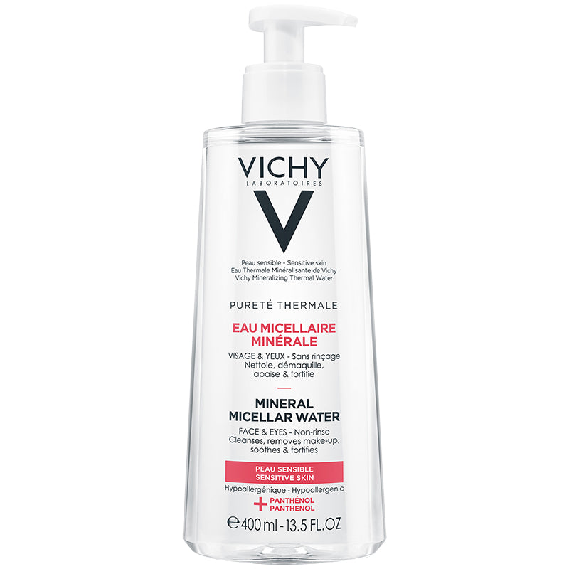Agua Micelar Pureté Thermale Mineral 400 ml VICHY PURETE THERMALE