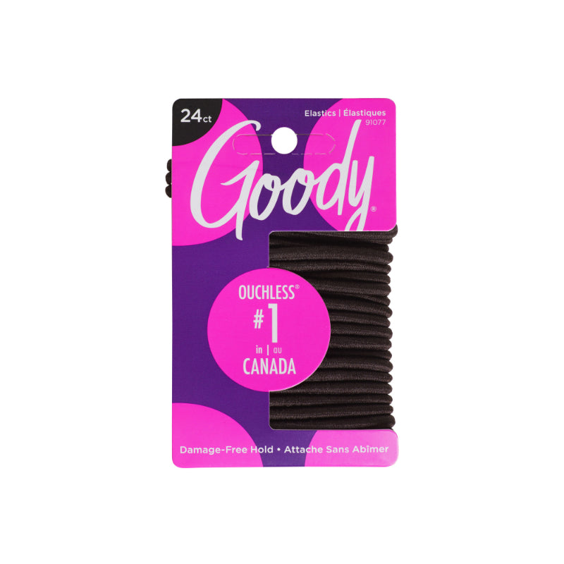 Elásticos para el Pelo Ouchless Café Gruesos 24 un GOODY