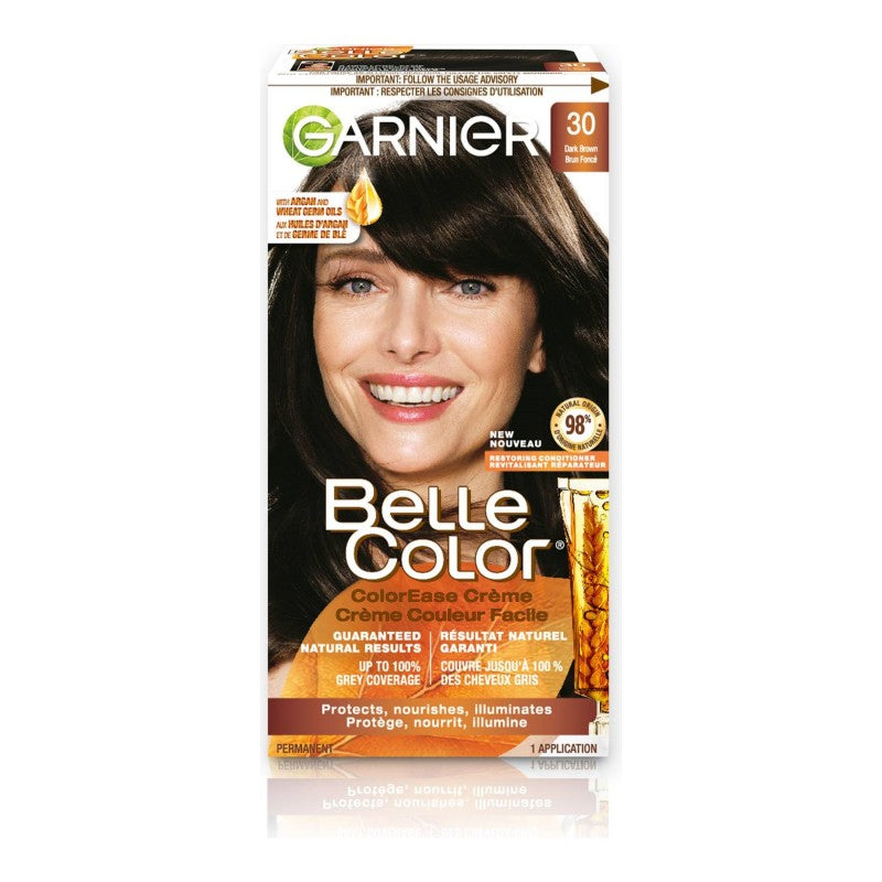 Tintura Color Permanent Cabello Colour - Dark Brown 30 Garnier Belle