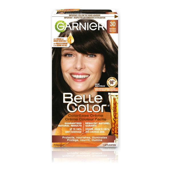 Tintura Color Permanent Cabello Colour - Dark Brown 30 Garnier Belle