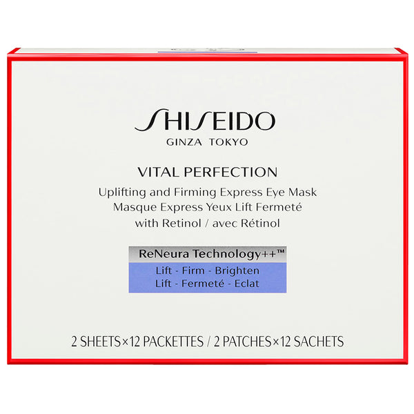 Parches para Ojos Vital Perfection Express 12 pares Shiseido
