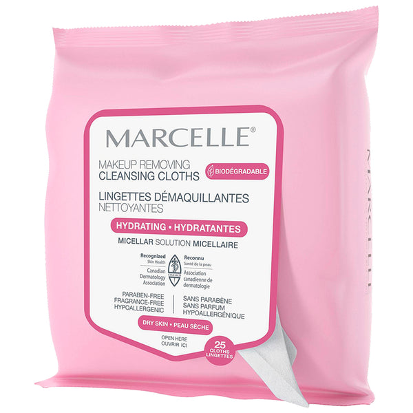 Toallitas Desmaquillantes Hidratantes 25 un Marcelle