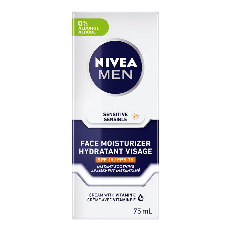 Crema Facial Hidratante Men Piel Sensible SPF 15 75 ml Nivea