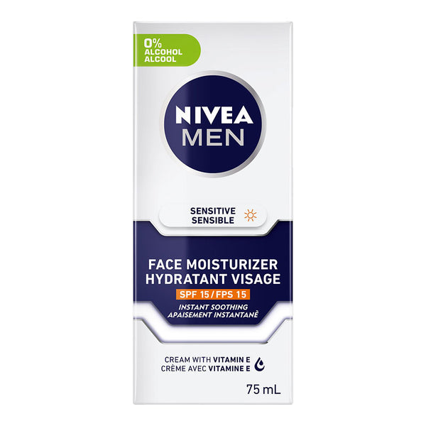 Crema Facial Hidratante Men Piel Sensible SPF 15 75 ml Nivea