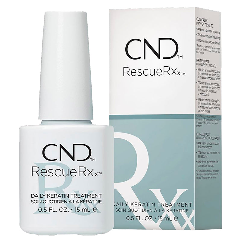 Tratamiento de Queratina para Uñas RescueRXx 15 ml CND VINYLUX