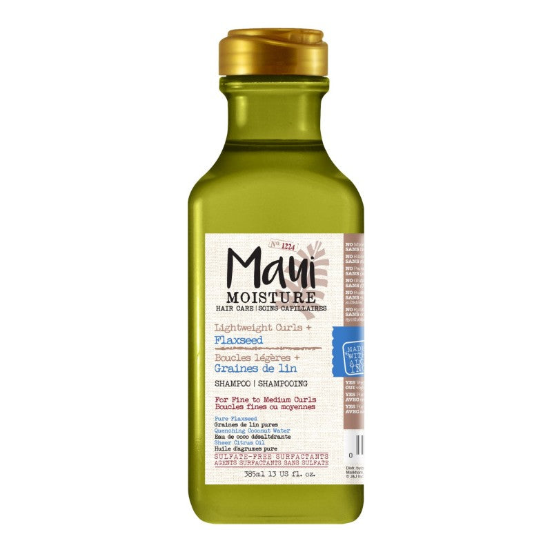Shampoo Ligero Rizos + Flaxseed 385 ml Maui Moisture