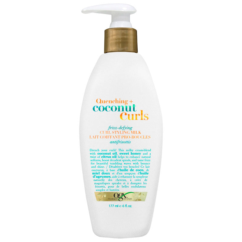 Leche Antifrizz Quenching + Coconut Curls 177 ml OGX