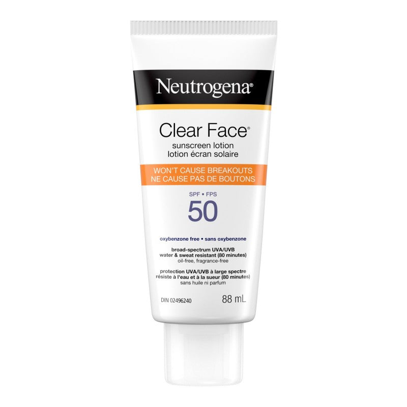 Protector Solar Facial Transparente SPF 50 88 ml Neutrogena
