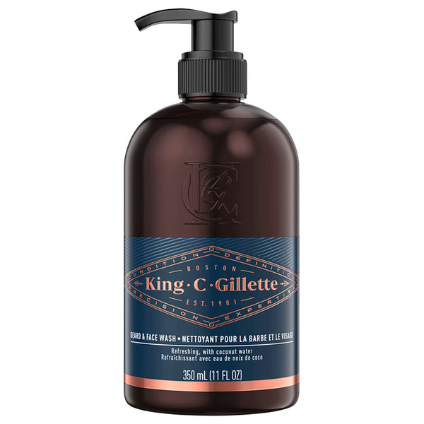 Limpiador de Barba y Rostro 350 ml KING C GILLETTE