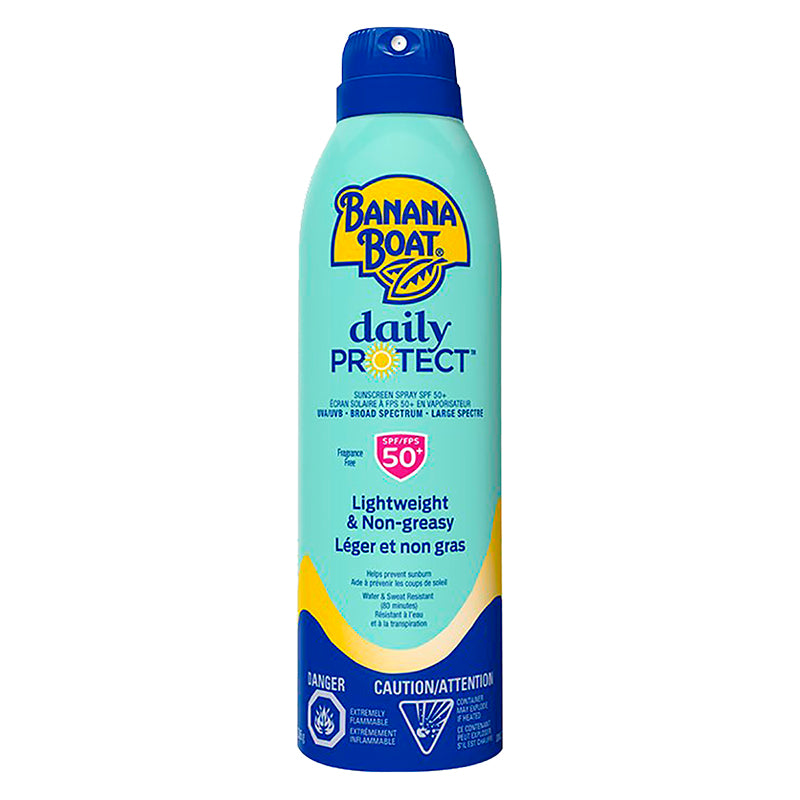 Protector Solar en Spray FPS 50+ 170 g Banana Boat