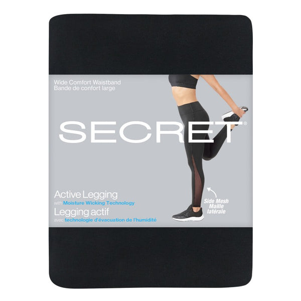 Leggings Active Negro Talla S SECRET LEGGINGS