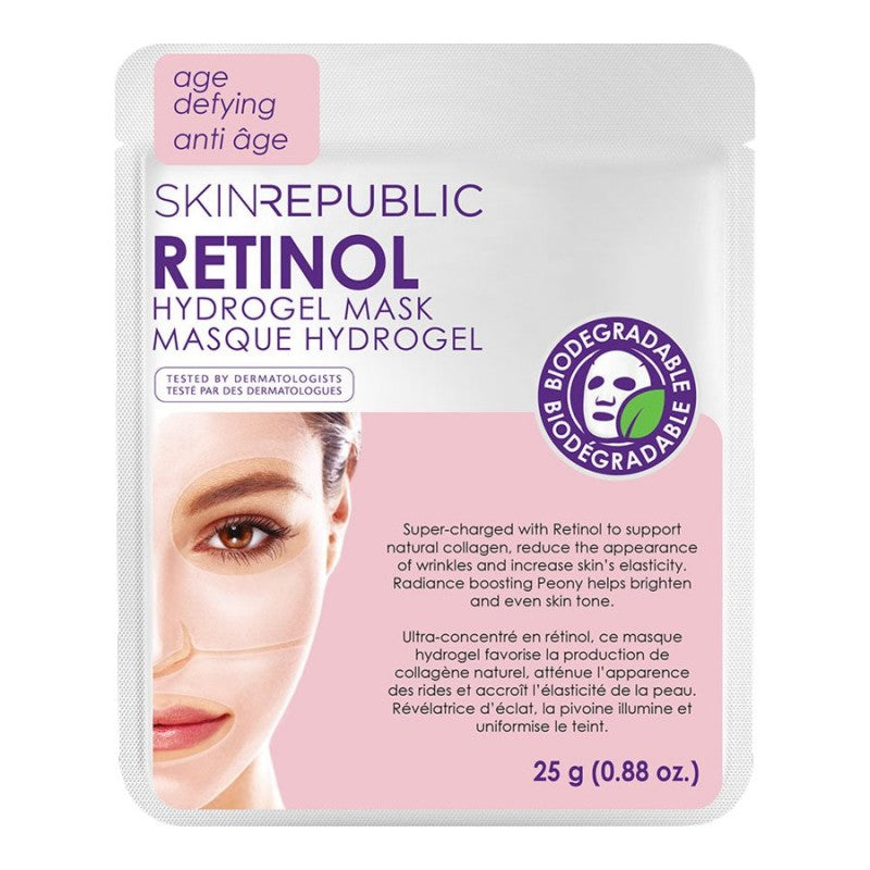 Mascarilla Facial en Lámina de Hidrogel Retinol Skin Republic