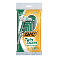 Afeitadoras Desechables Twin Select Verde 10 un. BIC