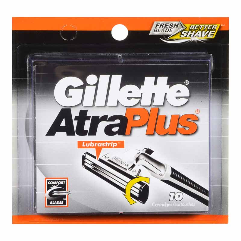 Cartuchos de Afeitar Plus 10 u GILLETTE ATRA