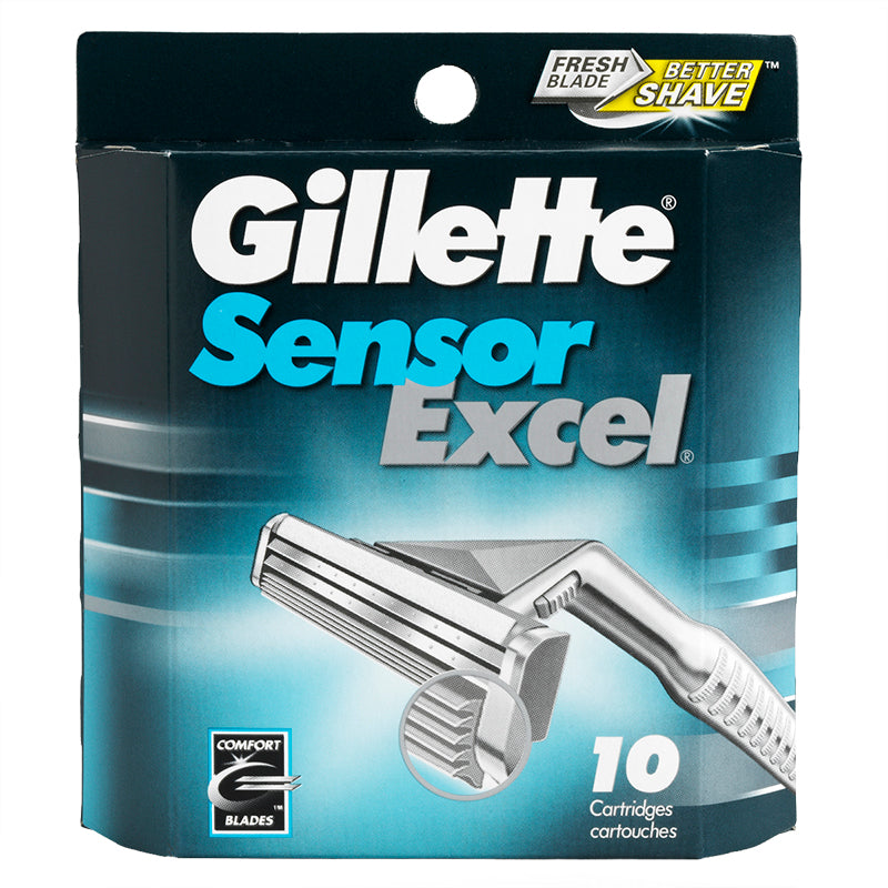 Repuestos de Afeitar Excel 10 unidades GILLETTE SENSOR