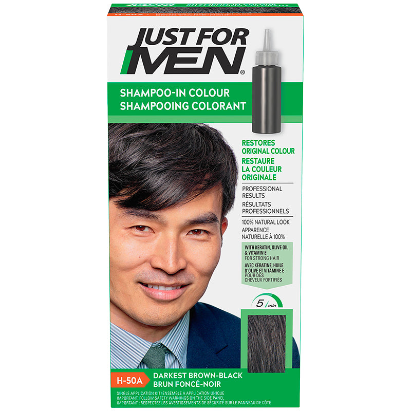 Shampoo con Color para Cabello Just For Men