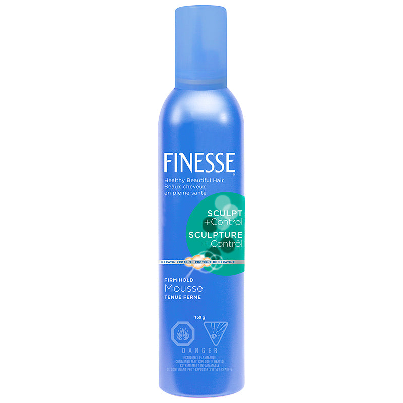Mousse para Cabello Fijación Firme 150 g Finesse