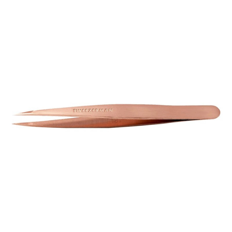 Pinza de Punta Oro Rosado Tweezerman