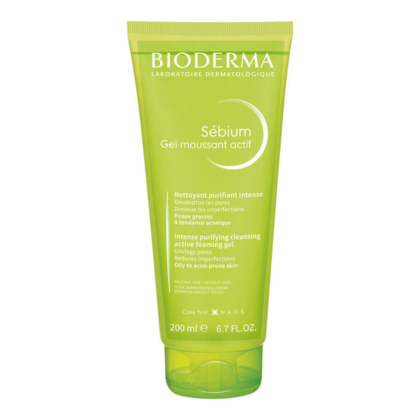 Limpiador Facial Active Foaming Gel 200 ml Bioderma Sebium