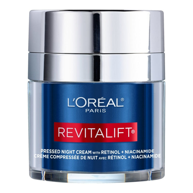 Crema Facial Paris Revitalift Pressed de Noche 48 g L'oreal