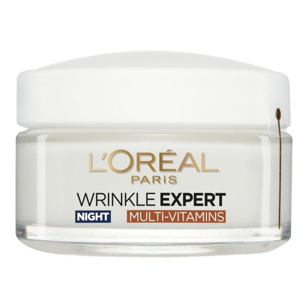 Tratamiento Facial Paris Anti-arrugas Fortificante de Noche 50 ml L'oreal