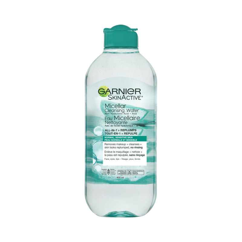 Agua Micelar SkinActive Ácido Hialurónico y Aloe 400 ml Garnier
