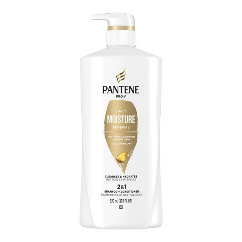 Shampoo PRO-V 2 en 1 Daily Moisture Renewal 530 ml Pantene