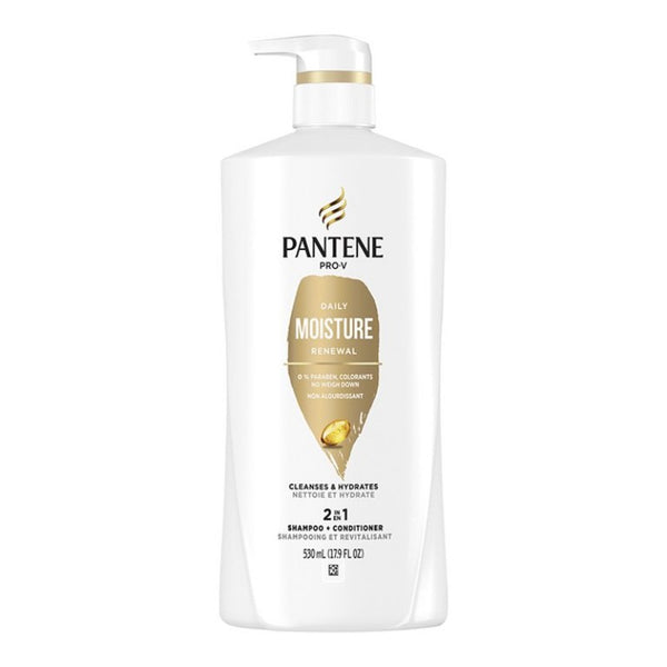 Shampoo PRO-V 2 en 1 Daily Moisture Renewal 530 ml Pantene