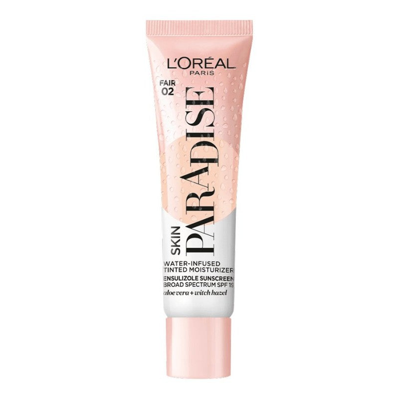 Crema Facial con Color Skin Paradise SPF 19 L'Oréal Paris