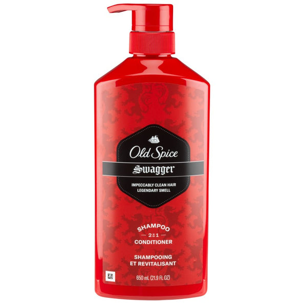 Shampoo y Acondicionador 2 en 1 Swagger 650 ml Old Spice