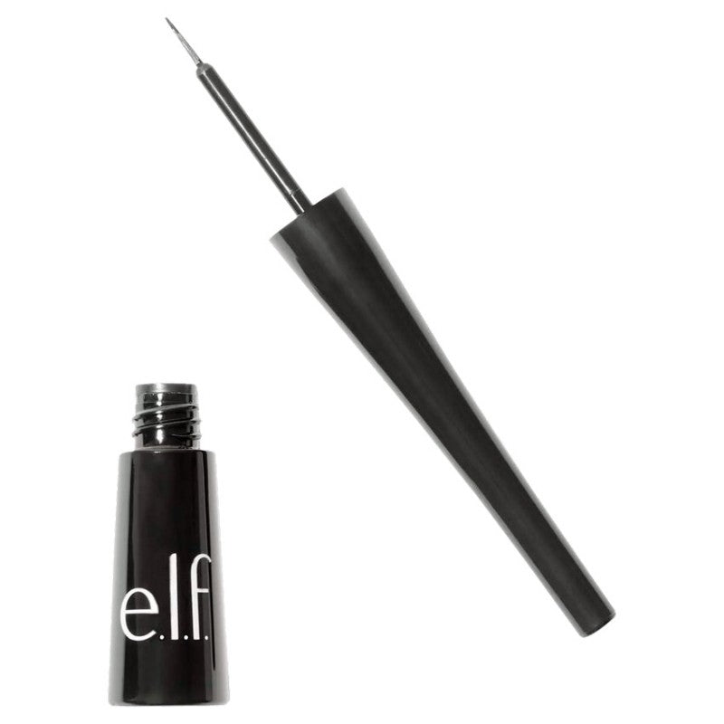 Maquillaje de Ojos Expert Delineador Líquido - Jet Black E.l.f.