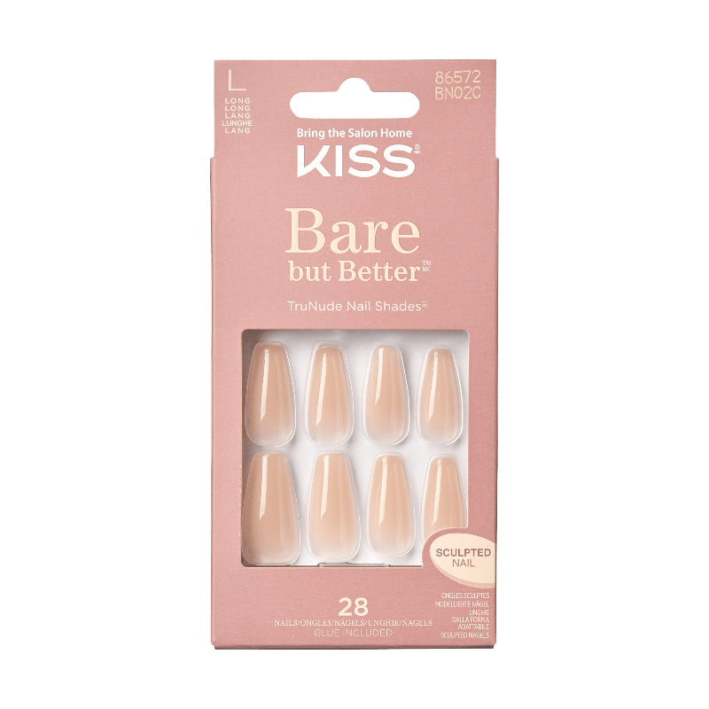 Maquillaje de Ojos Impress Bare But Better Kiss Beauty Nails & Lashes