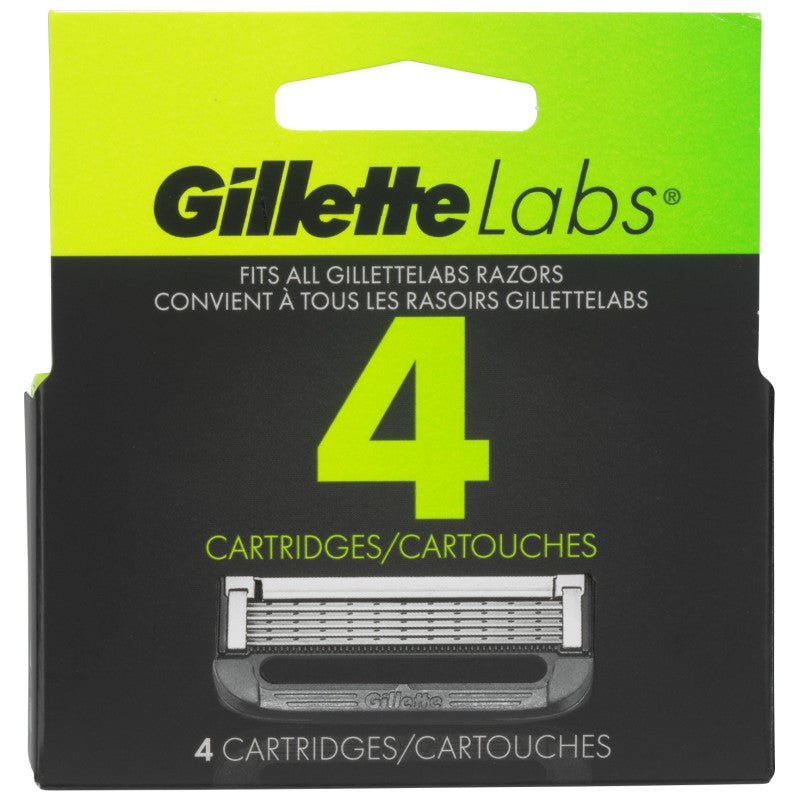 Cartuchos de Repuesto 4 unidades GILLETTE LABS