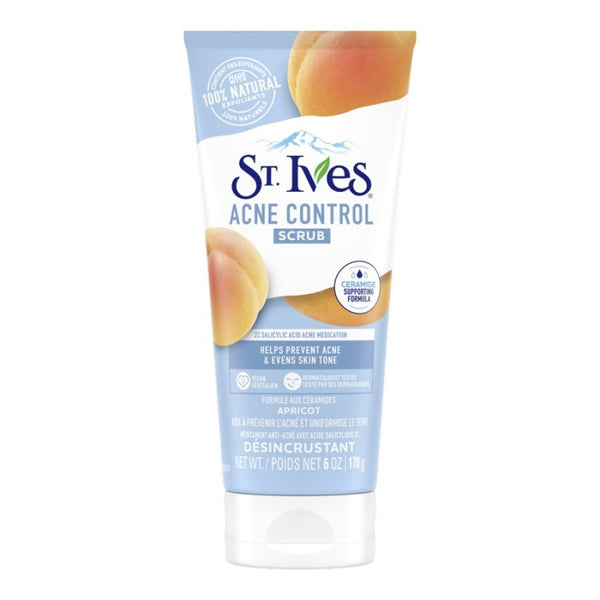 Exfoliante Facial de Damasco Acne Control 170 g St. Ives 170g