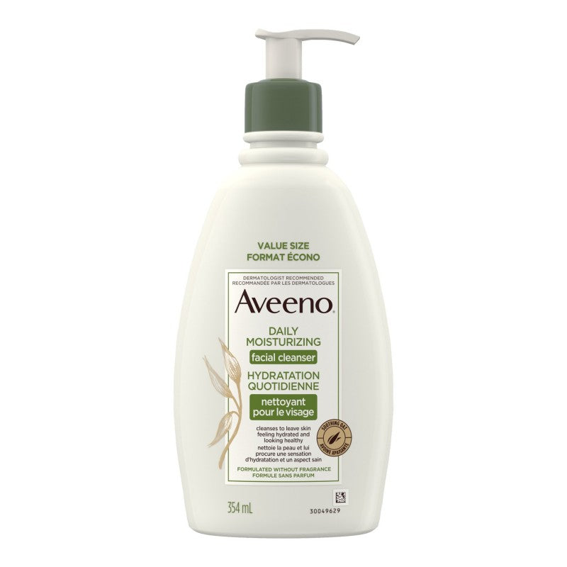 Hidratante Facial Humectante Diario Limpiador 354 ml Aveeno