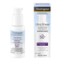 Protector Solar Facial Ultra Sheer Humectante Face 50 ml Neutrogena