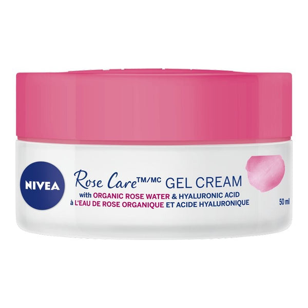 Gel Crema Hidratante Facial Rose Care 50 ml Nivea