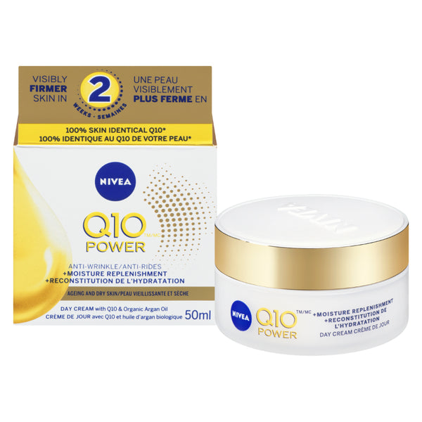 Crema Facial Q10 Power Anti-arrugas + Moisture 50 ml Nivea