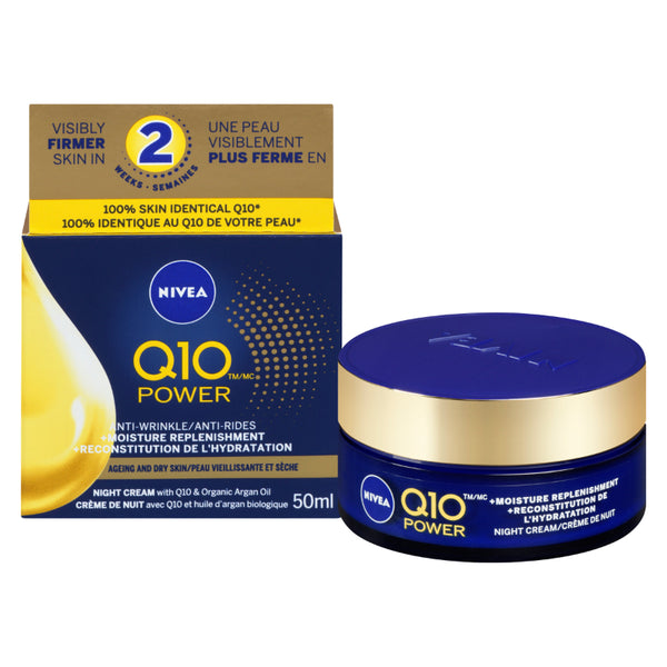 Crema Facial Q10 Power Anti-arrugas + Moisture 50 ml Nivea
