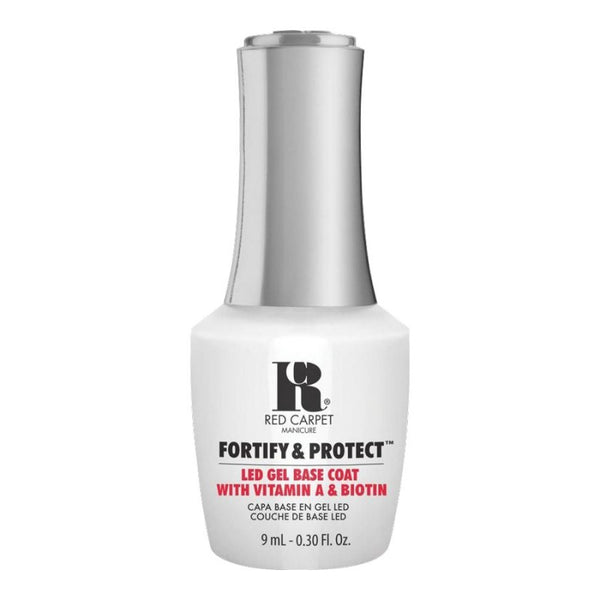 Base para Uñas en Gel LED Fortify & Protect RED CARPET MANICURE