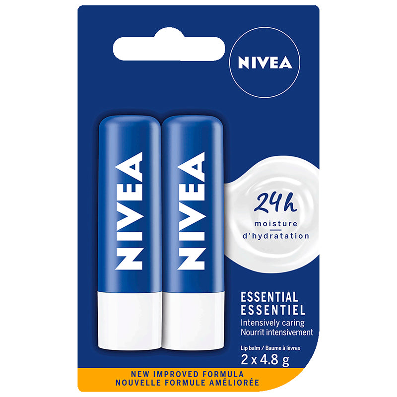 Bálsamo Labial Esenciales Pack Dúo 2x4,8 g Nivea