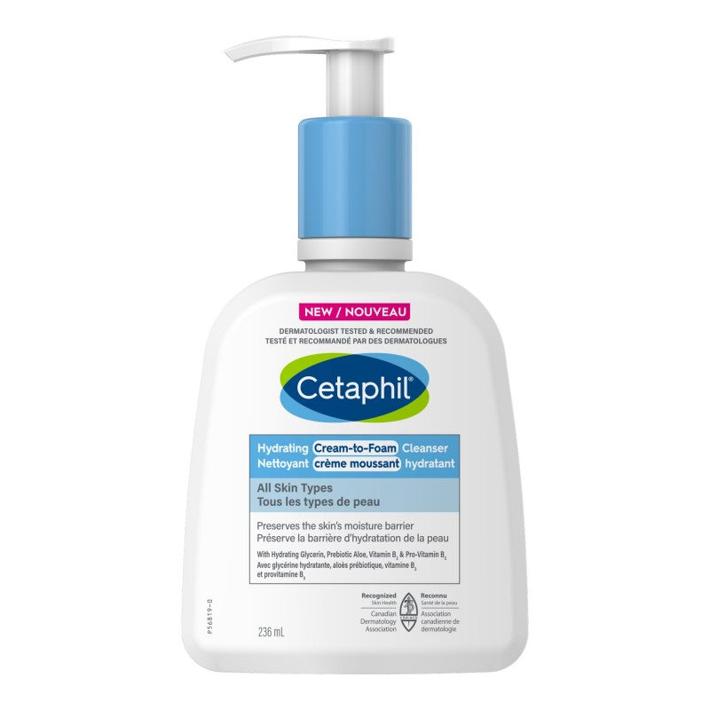 Limpiador Facial Hydrating Crema-to-Foam Cetaphil
