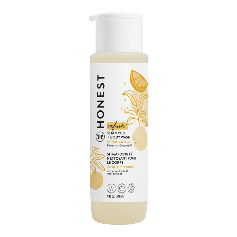 Shampoo y Gel de Baño Refrescante 532 ml THE HONEST COMPANY