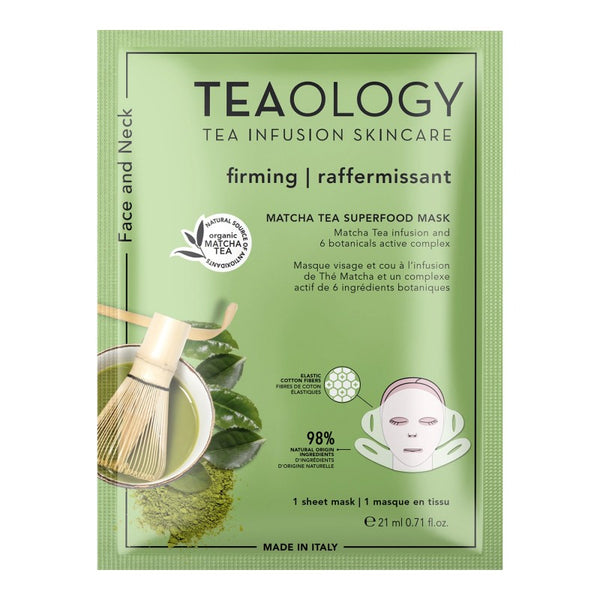 Mascarillas Faciales de Té Matcha Teaology