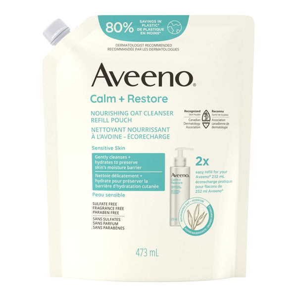 Limpiador Facial Calm + Restore Avena 473 ml Aveeno