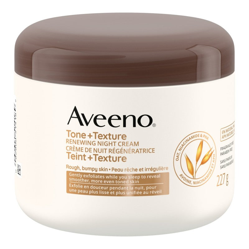 Crema Facial de Noche Tone + Texture 227 g Aveeno