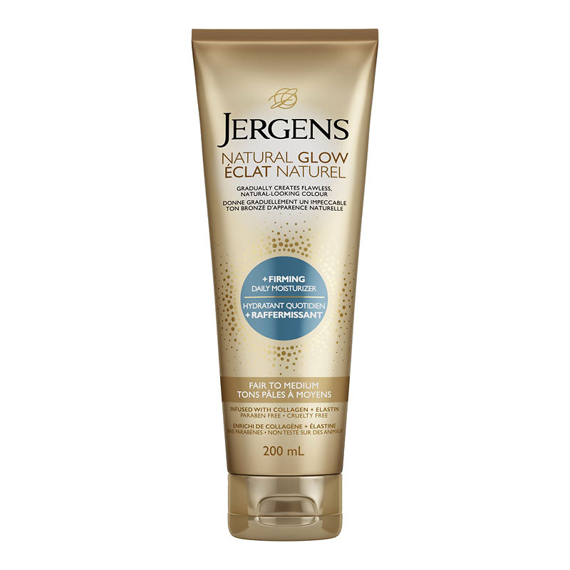 Loción Corporal Natural Glow Tono Claro a Medio 200 ml Jergens